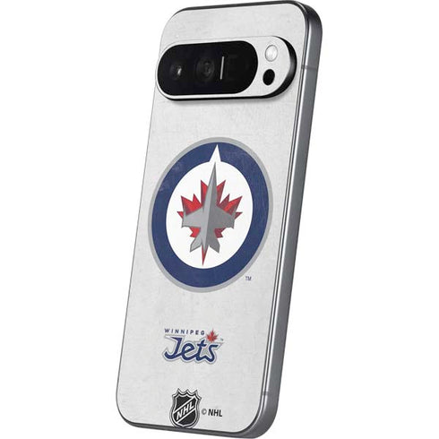 NHL Winnipeg Jets Distressed Pixel 9 Pro XL Skin